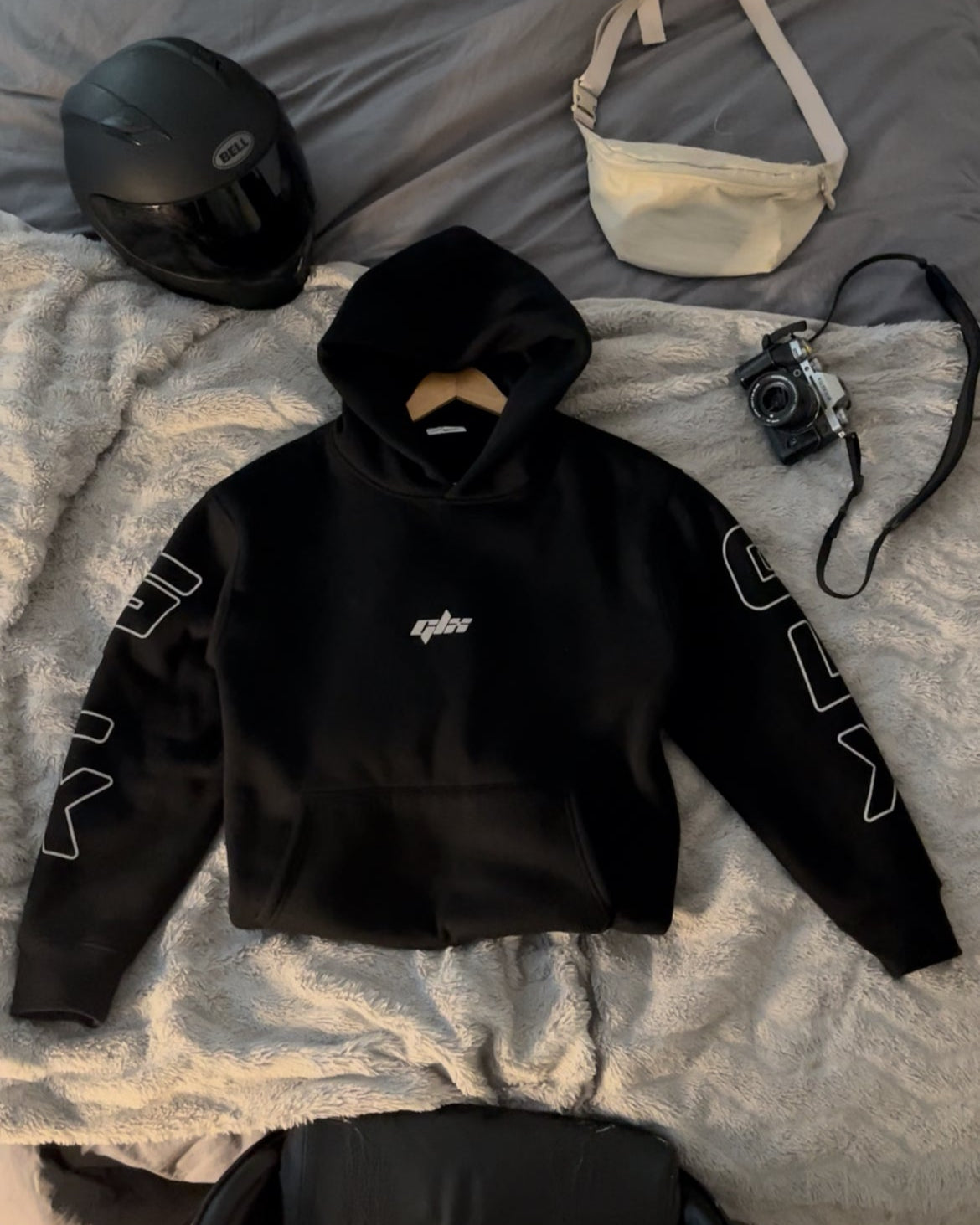 DON'T PANIC REFLECTIVE HOODIE