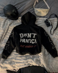 DON'T PANIC REFLECTIVE HOODIE